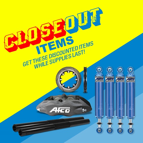 Closeout Items